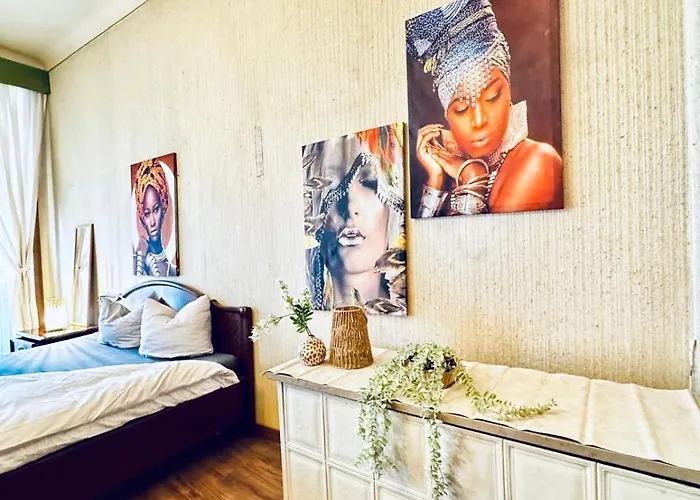شقة Comfy 2br Apt, For 5p Easy Access To Stadthalle *